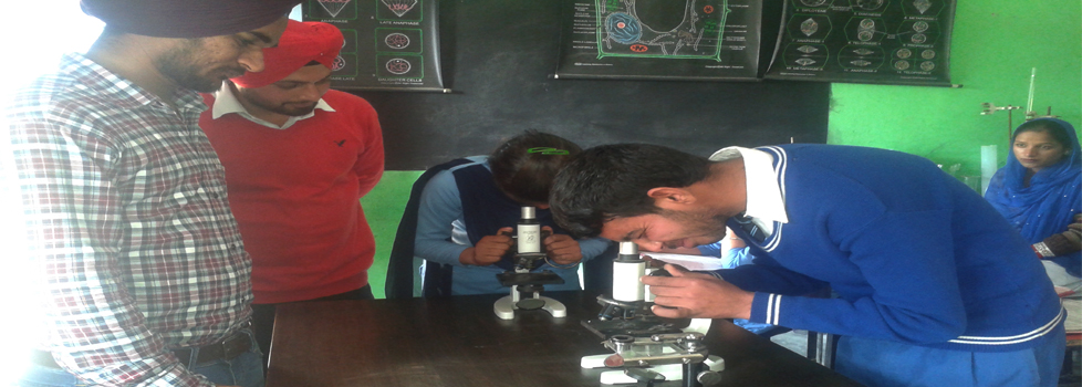 Practicals: Well established practical labs for detailed studies and practicals works...
