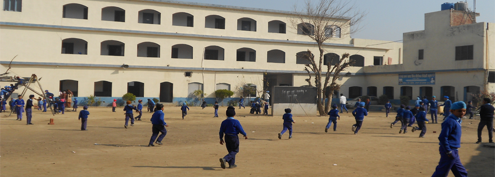 Playground: School is equipped with large playground...