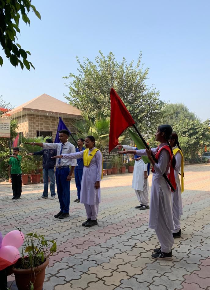 Sports: Sports and games are also there for overall growth of students...