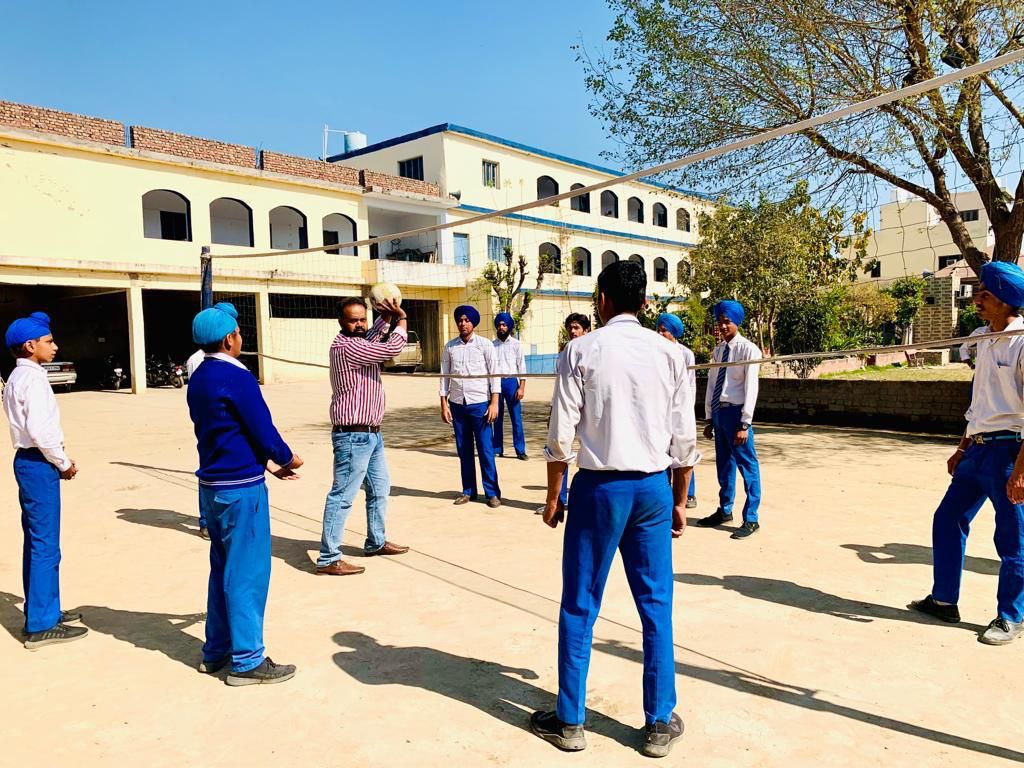Playground: School is equipped with large playground...